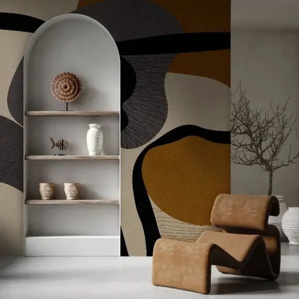 Preț promoțional Tapet A Clockwork Terracotta