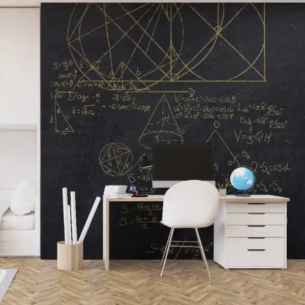 Reduceri Tapet Square root gold
