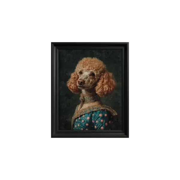 Tablou Regal Poodle Cumpărături sigure