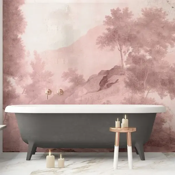 Reducere specială Tapet Celestial Breath rose