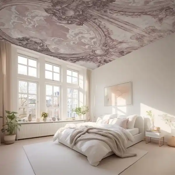 Cumpără online Tapet Porcelain Sky Rose