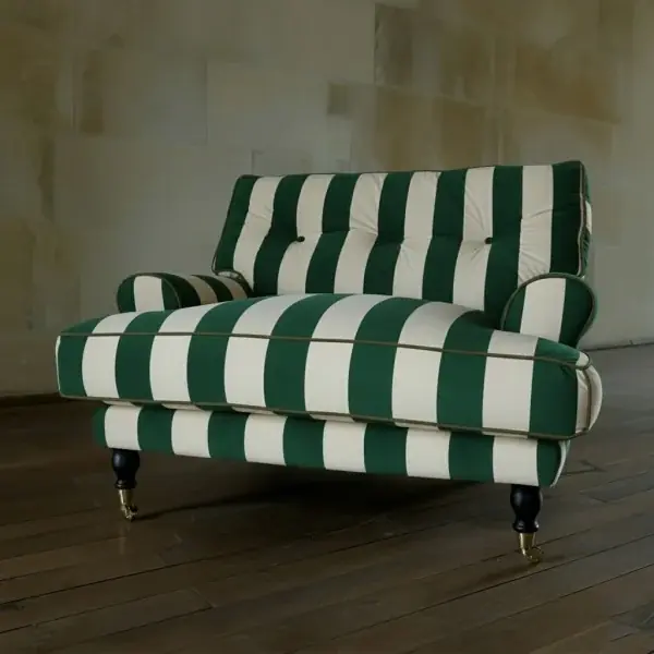 Comandă acum Fotoliu Bona Strisce Green