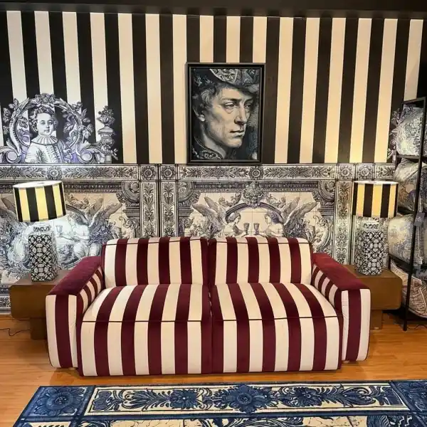 Canapea Cavo Raya Burgundy Cel mai vândut