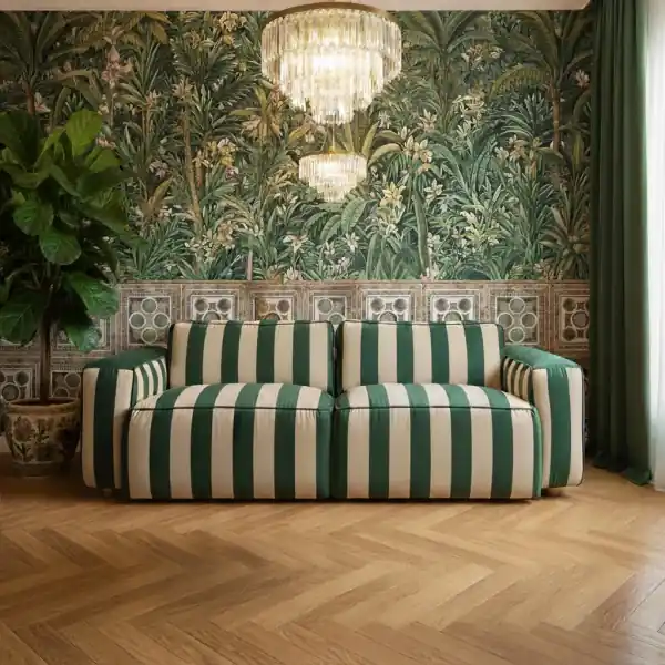 Canapea Cavo Raya Green Livrare rapidă