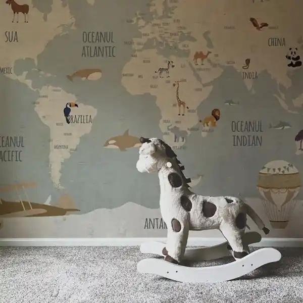 Tapet Vintage Travel maps Popular