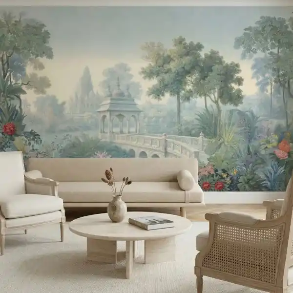 Popular Tapet Celestial Palm Court