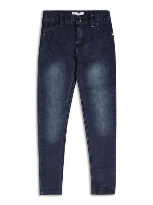 Retur ușor Pantaloni tip Jeans Denim Blue