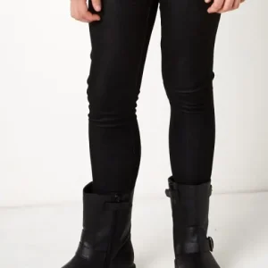 Pantaloni tip Jeggings Negri Promoție
