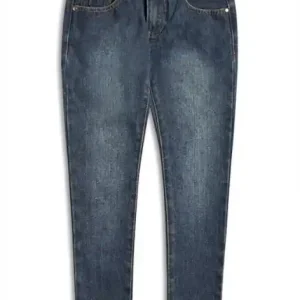 Chilipir Pantaloni tip Jeans Denim Blue