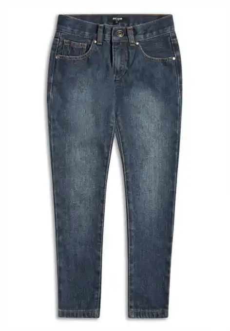 Chilipir Pantaloni tip Jeans Denim Blue