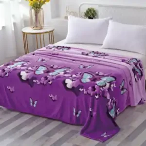 Comandă acum Patura Cocolino Purple Butterfly 200x230 cm