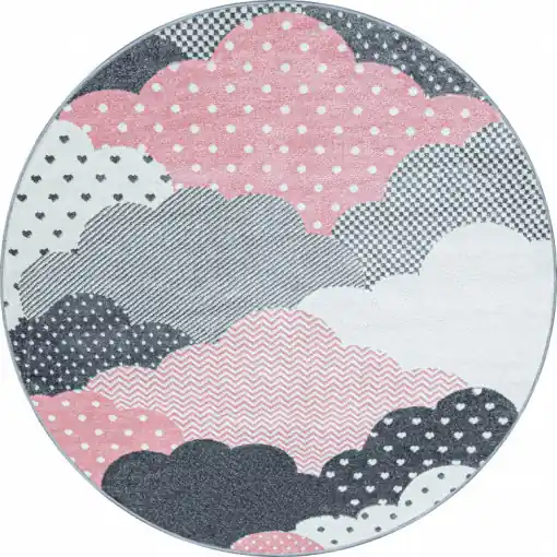Discount Covor Bambi Roz V2 160x160 cm