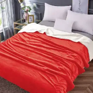 Patura Cocolino cu Blanita, Luana Rosu 200x230 cm Cumpărături sigure