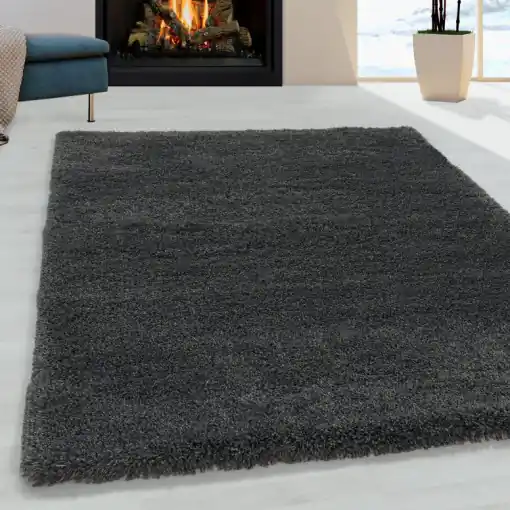 Expediere rapidă Covor Fluffy Gri 160x230 cm