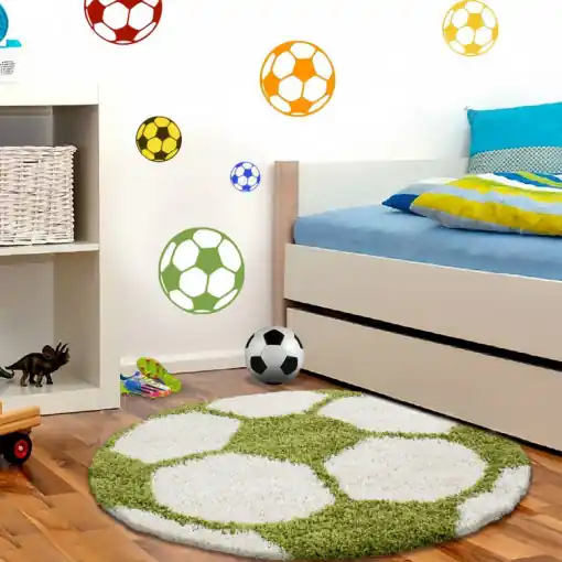 Covor Fun Verde 100x100 cm Livrare expres