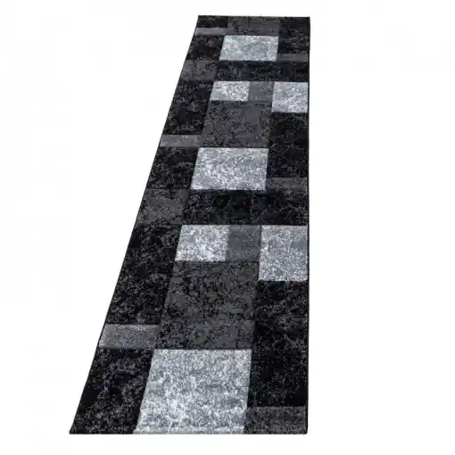 Ofertă de sezon Covor Hawaii Negru 80x300 cm