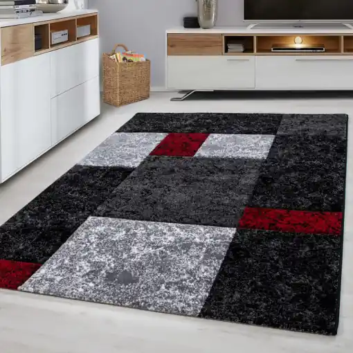 Covor Hawaii Rosu V1 160x230 cm Plată securizată
