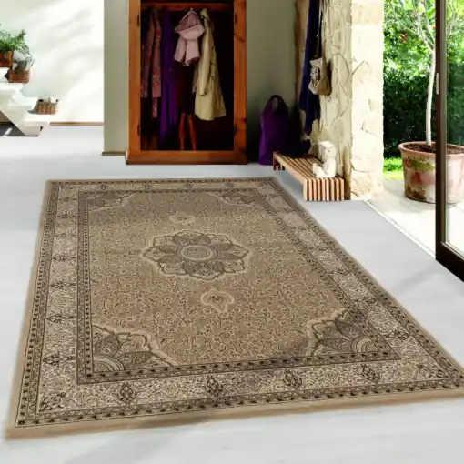 Covor Kashmir Bej V1 80x150 cm Ieftin