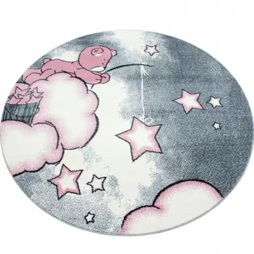 Covor Kids Roz V8 160x160 cm Ofertă exclusivă