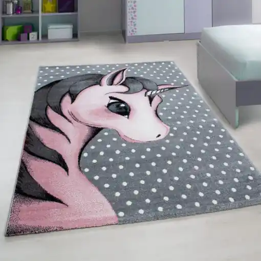 Covor Kids Roz V4 160x230 cm Reducere de preț