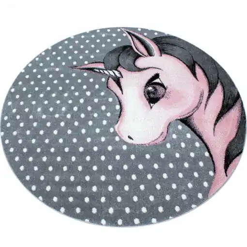 Covor Kids Roz V4 120x120 cm Lichidare de stoc