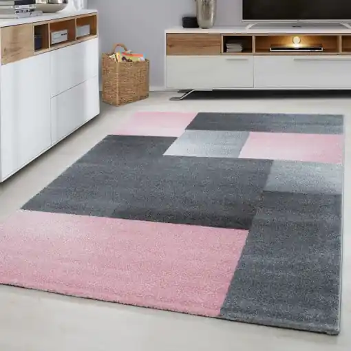 Covor Lucca Roz 80x150 cm Super ofertă