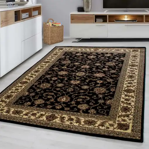 Covor Marrakesh Negru 120x170 cm Reducere extra