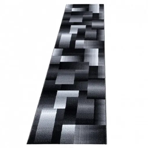 Cumpărături sigure Covor Miami Negru V1 80x300 cm