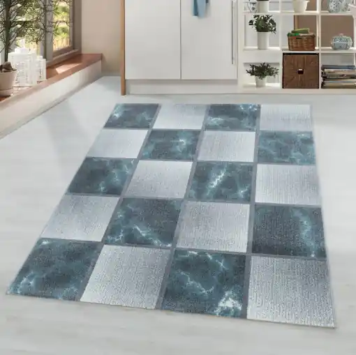 Plată securizată Covor Ottawa Albastru V1 80x250 cm