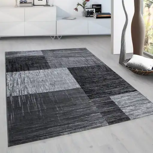 Ofertă de sezon Covor Plus Negru V1 80x150 cm