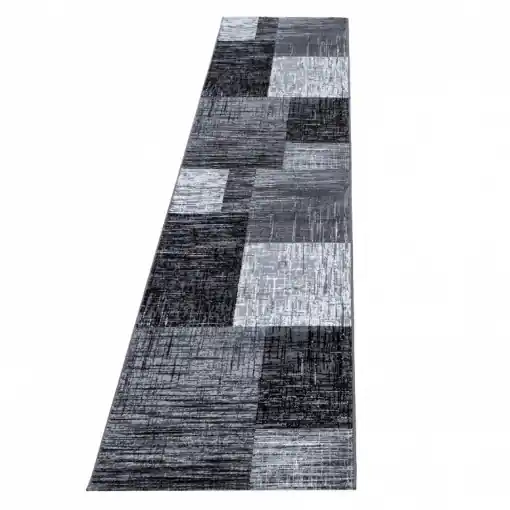Covor Plus Negru V1 80x300 cm Plată sigură