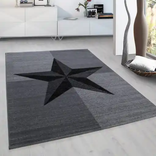 Covor Plus Gri V2 160x230 cm Bestseller
