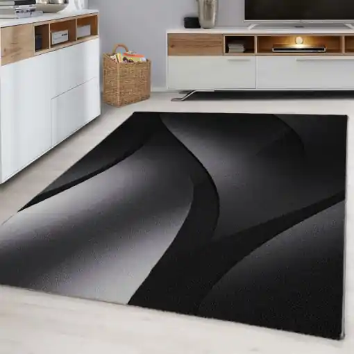 Covor Plus Negru V6 120x170 cm Retur ușor