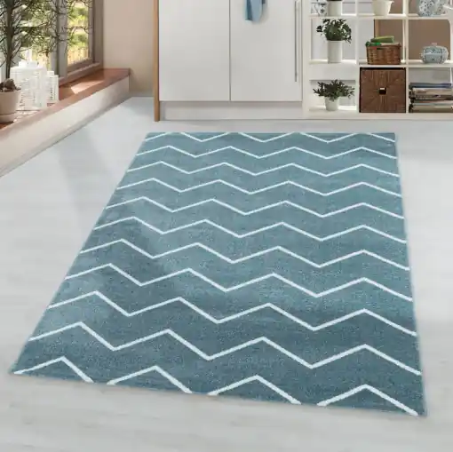 Reducere specială Covor Rio Albastru V3 80x250 cm