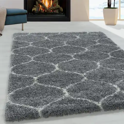 Covor Salsa Gri 280x370 cm Lichidare de stoc
