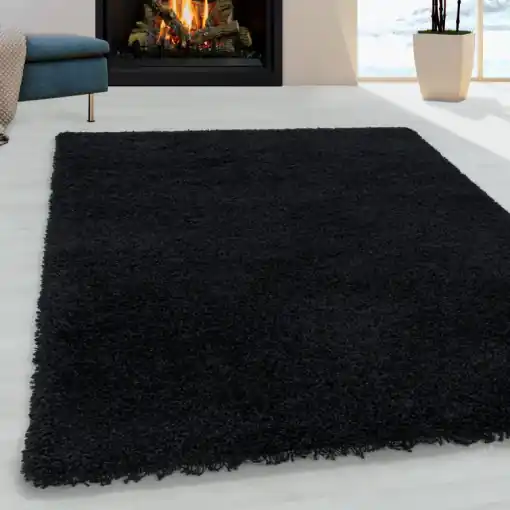 Ofertă de sezon Covor Sydney Negru 100x200 cm