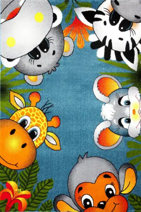 Covor Pentru Copii, Kolibri Animalute 240x340 cm Preț promoțional