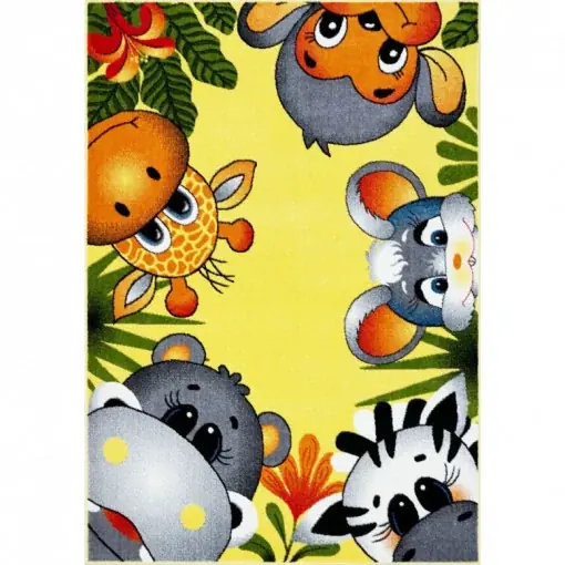 Covor Pentru Copii, Kolibri Animalute 240x340 cm Popular