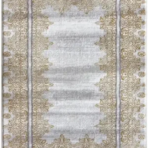 Covor Modern, Iris Oriental, Auriu/Gri, 80x150 cm, 1800 gr/mp Reducere