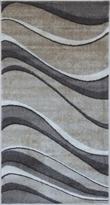 Cel mai vândut Covor Modern Daffi, Bej / Maro, 60x110 cm