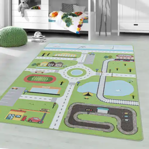 Cel mai bun preț Covor Play Verde V1 140x200 cm