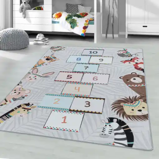 Covor Play Gri V3 160x230 cm Premium