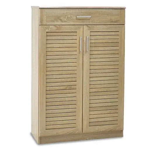 Dulap Pantofi Model Lilith, Stejar sonoma, 80x37x123 cm Preț mic