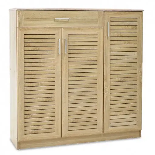 Dulap Pantofi Model Lilith, Stejar, 120x37x123 cm Livrare expres