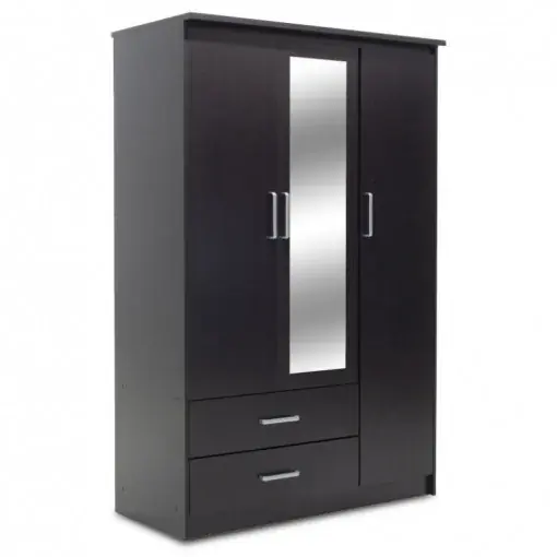 Dulap haine Model Olympus, Wenge, 120x57x183 cm Preț mic