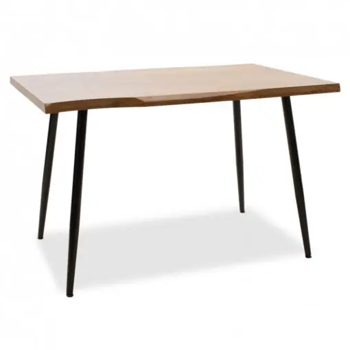 Masa neve Nuc - Negru 120x80x75 cm Cumpără acum
