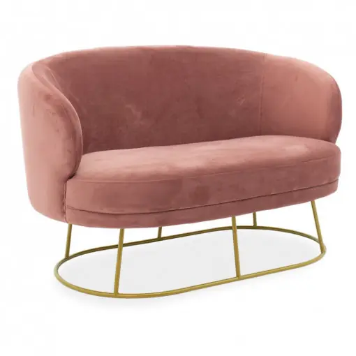 Reducere extra Canapea Gloria 2 Locuri Rozaliu 132x82x83 cm