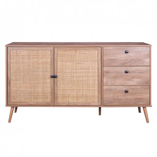 Comoda Model Oslo, Stejar sonoma, 150x39x79 cm Plată securizată
