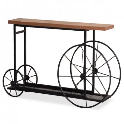 Masuta Bike Negru 148x28x85 cm Ieftin