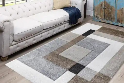 Ofertă exclusivă Covor Vegas Home, Model 18ESE 80x150 cm, 2780 gr/mp